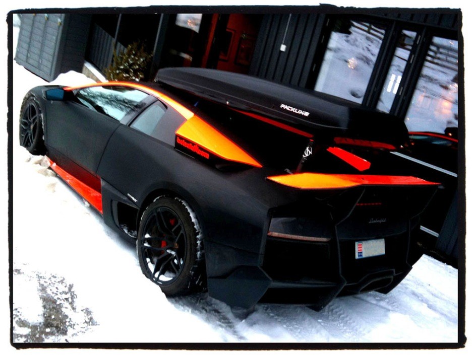  from his old ski racked LP640 Murcielago to a LP6704 SuperVeloce 